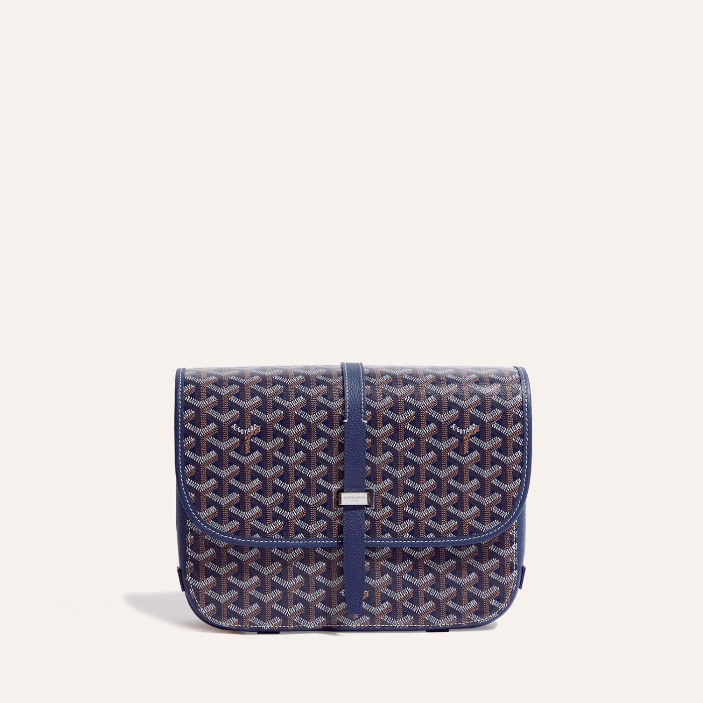 Goyard Belvedere MM Bag Navy Blue - Image 2
